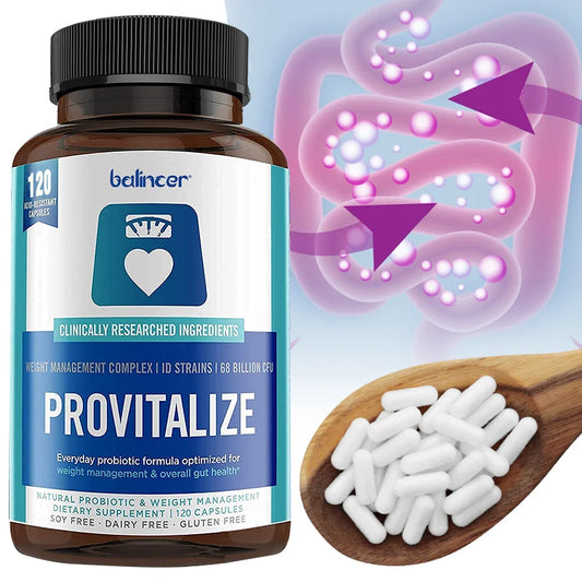GutVital Probiotic For Gut Health, Digestion Support, Weight Management & Overall Wellness